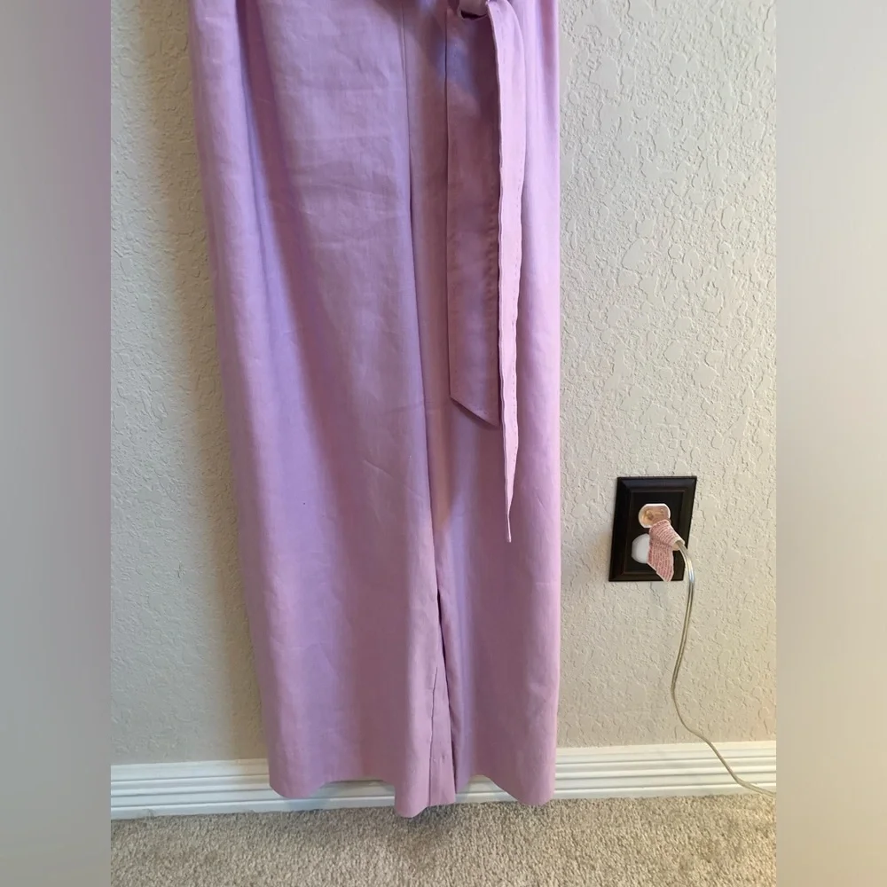 NWOT- Elegant Purple Sleeveless Dress - Picture 4 of 14